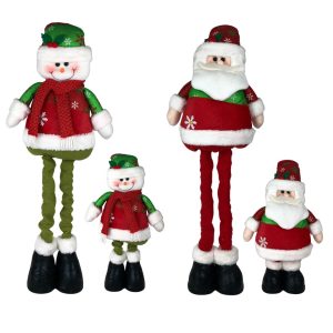 Figura extendible navideña