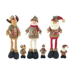 Muñeco navideño extensible